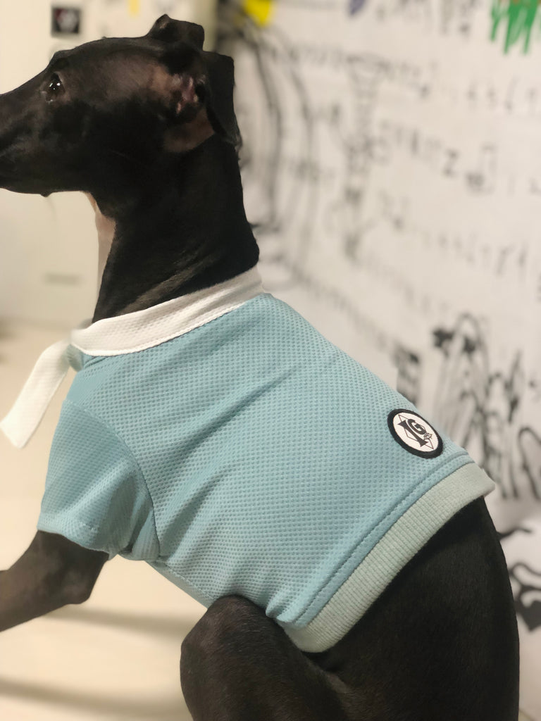 "Engine" Marine Look T-shirt-BLUE