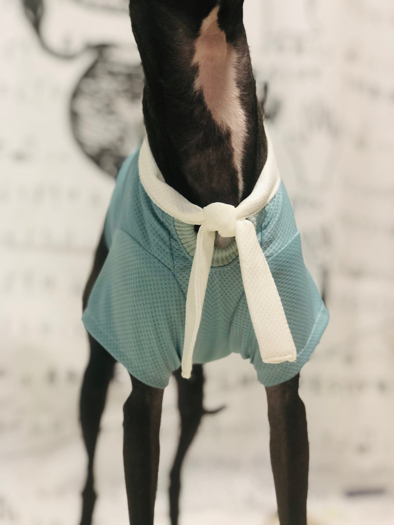 "Engine" Marine Look T-shirt-BLUE