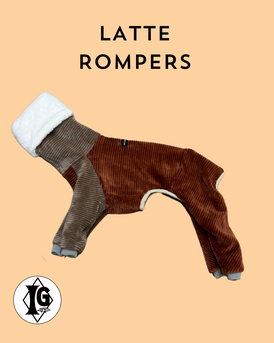 “Encyclopedia of Life”  Latte rompersーbrown